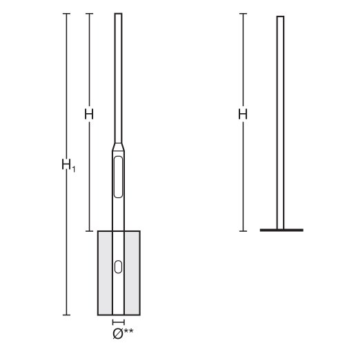Tubular Columns Whitecroft Lighting