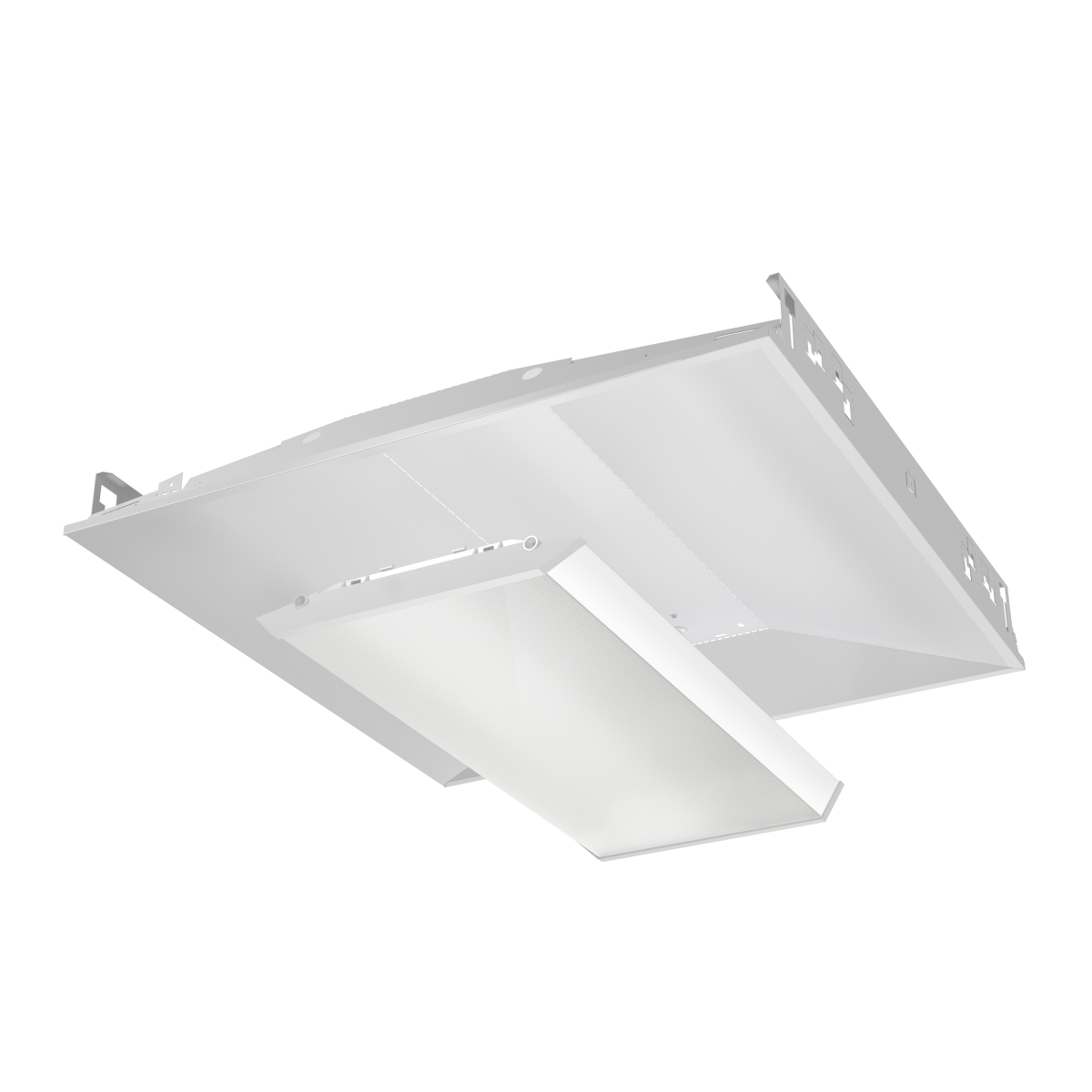 Cascade Comfort | LED Recessed Modular Luminaire | Whitecroft