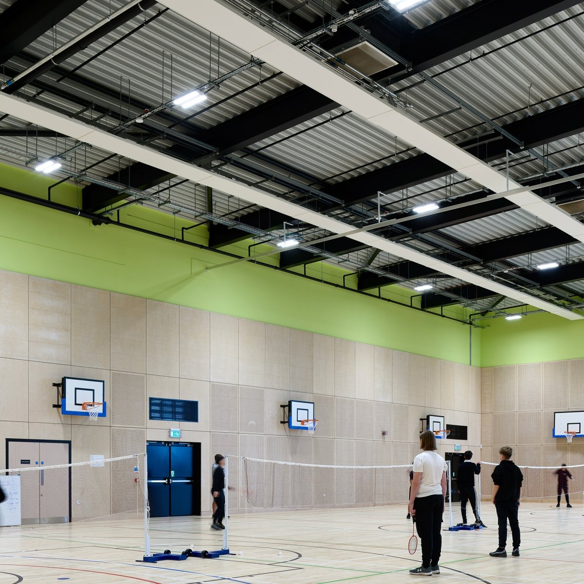 Sports Hall Lighting for Primary and Secondary Schools