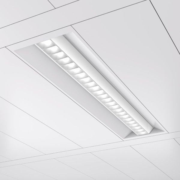 Cascade Flex E 1200x300 | Cradle to Cradle Certified LED Recessed